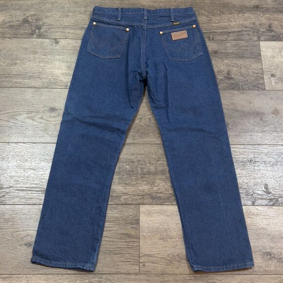 Vintage 70s/80s Wrangler Bundle! Blue Jeans Cowboy Cut Made in USA - Men's 35x30 - Picture 9 of 13